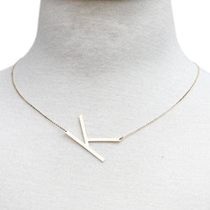 Monogram Initial Necklace