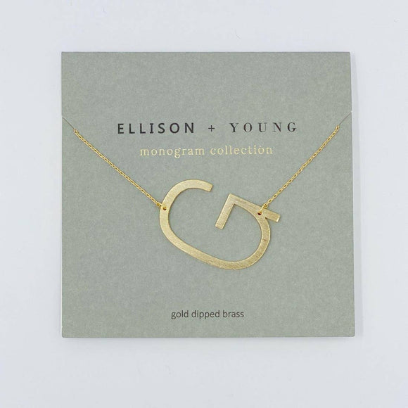 Monogram Initial Necklace