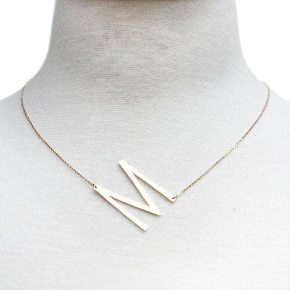 Monogram Initial Necklace