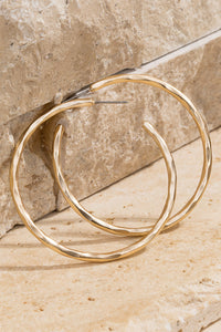 Matte Textured Hoops