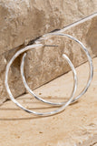 Matte Textured Hoops