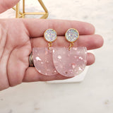 Lola Light Rose Gold Earrings