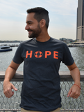 Unisex Charcoal HOPE Tee