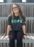Unisex Charcoal HOPE Tee