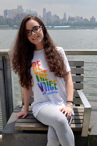 Unisex Rainbow Be The Voice Crewneck